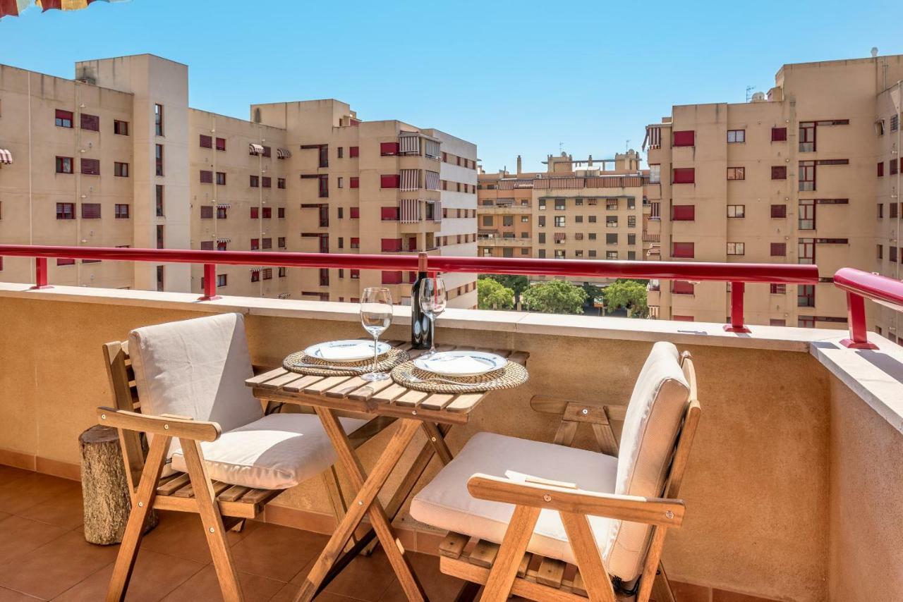 Apartamento Parque Litoral Малага Экстерьер фото