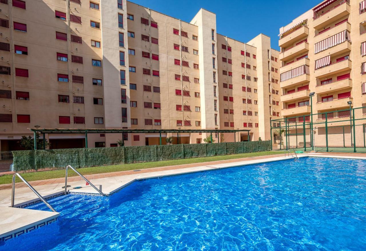 Apartamento Parque Litoral Малага Экстерьер фото